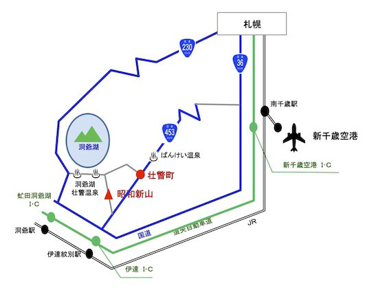 アクセスマップ