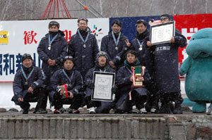 準優勝　駒澤野球部ＯＢ（胆振支部）